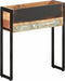 vidaXL - Plantenbak - 60x20x68 - cm - massief - gerecycled - hout