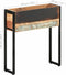 vidaXL - Plantenbak - 60x20x68 - cm - massief - gerecycled - hout