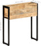 vidaXL - Plantenbak - 60x20x68 - cm - ruw - mangohout