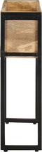 vidaXL - Plantenbak - 60x20x68 - cm - ruw - mangohout