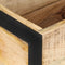 vidaXL - Plantenbak - 60x20x68 - cm - ruw - mangohout