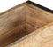 vidaXL - Plantenbak - 60x20x68 - cm - ruw - mangohout
