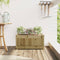 vidaXL - Plantenbak - 60x31x31 - cm - geïmpregneerd - grenenhout