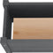 vidaXL - Plantenbak - 60x31x31 - cm - massief - grenenhout - grijs