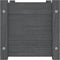 vidaXL - Plantenbak - 60x31x31 - cm - massief - grenenhout - grijs