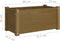 vidaXL - Plantenbak - 60x31x31 - cm - massief - grenenhout - honingbruin
