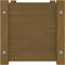 vidaXL - Plantenbak - 60x31x31 - cm - massief - grenenhout - honingbruin
