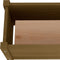 vidaXL - Plantenbak - 60x31x31 - cm - massief - grenenhout - honingbruin