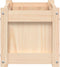 vidaXL - Plantenbak - 60x31x31 - cm - massief - grenenhout