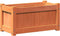 vidaXL - Plantenbak - 60x31x31 - cm - massief - grenenhout - wasbruin