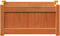vidaXL - Plantenbak - 60x31x31 - cm - massief - grenenhout - wasbruin