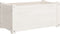 vidaXL - Plantenbak - 60x31x31 - cm - massief - grenenhout - wit