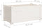 vidaXL - Plantenbak - 60x31x31 - cm - massief - grenenhout - wit