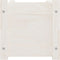vidaXL - Plantenbak - 60x31x31 - cm - massief - grenenhout - wit