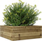 vidaXL - Plantenbak - 60x60x23 - cm - geïmpregneerd - grenenhout