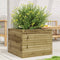 vidaXL - Plantenbak - 60x60x45,5 - cm - geïmpregneerd - grenenhout