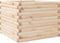 vidaXL - Plantenbak - 60x60x45,5 - cm - massief - grenenhout
