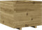 vidaXL - Plantenbak - 60x60x49,5 - cm - geïmpregneerd - grenenhout