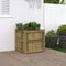 vidaXL - Plantenbak - 60x60x60 - cm - geïmpregneerd - grenenhout
