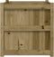 vidaXL - Plantenbak - 60x60x60 - cm - geïmpregneerd - grenenhout