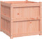vidaXL - Plantenbak - 60x60x60 - cm - massief - douglashout