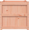vidaXL - Plantenbak - 60x60x60 - cm - massief - douglashout