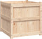 vidaXL - Plantenbak - 60x60x60 - cm - massief - grenenhout
