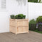 vidaXL - Plantenbak - 60x60x60 - cm - massief - grenenhout