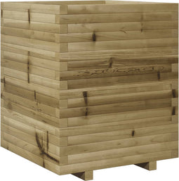 vidaXL - Plantenbak - 60x60x72 - cm - geïmpregneerd - grenenhout