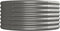 vidaXL - Plantenbak - 620x80x36 - cm - gepoedercoat - staal - grijs