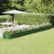 vidaXL - Plantenbak - 620x80x36 - cm - gepoedercoat - staal - groen