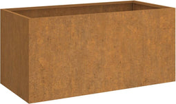 vidaXL - Plantenbak - 62x30x29 - cm - cortenstaal