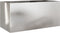 vidaXL - Plantenbak - 62x30x29 - cm - roestvrij - staal - zilverkleurig