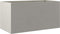 vidaXL - Plantenbak - 62x30x29 - cm - roestvrij - staal - zilverkleurig