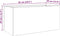 vidaXL - Plantenbak - 62x30x29 - cm - roestvrij - staal - zilverkleurig