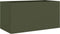 vidaXL - Plantenbak - 62x30x29 - cm - staal - olijfgroen