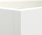 vidaXL - Plantenbak - 62x30x29 - cm - staal - wit