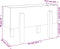 vidaXL - Plantenbak - 62x30x38 - cm - massief - grenenhout - grijs