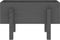 vidaXL - Plantenbak - 62x30x38 - cm - massief - grenenhout - grijs