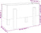 vidaXL - Plantenbak - 62x30x38 - cm - massief - grenenhout