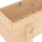 vidaXL - Plantenbak - 62x30x38 - cm - massief - grenenhout