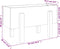 vidaXL - Plantenbak - 62x30x38 - cm - massief - grenenhout - wit