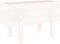 vidaXL - Plantenbak - 62x30x38 - cm - massief - grenenhout - wit
