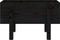 vidaXL - Plantenbak - 62x30x38 - cm - massief - grenenhout - zwart