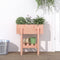 vidaXL - Plantenbak - 62x30x69 - cm - massief - douglashout