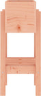 vidaXL - Plantenbak - 62x30x69 - cm - massief - douglashout