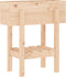 vidaXL - Plantenbak - 62x30x69 - cm - massief - grenenhout