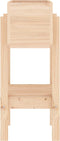 vidaXL - Plantenbak - 62x30x69 - cm - massief - grenenhout