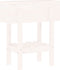vidaXL - Plantenbak - 62x30x69 - cm - massief - grenenhout - wit