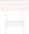 vidaXL - Plantenbak - 62x30x69 - cm - massief - grenenhout - wit